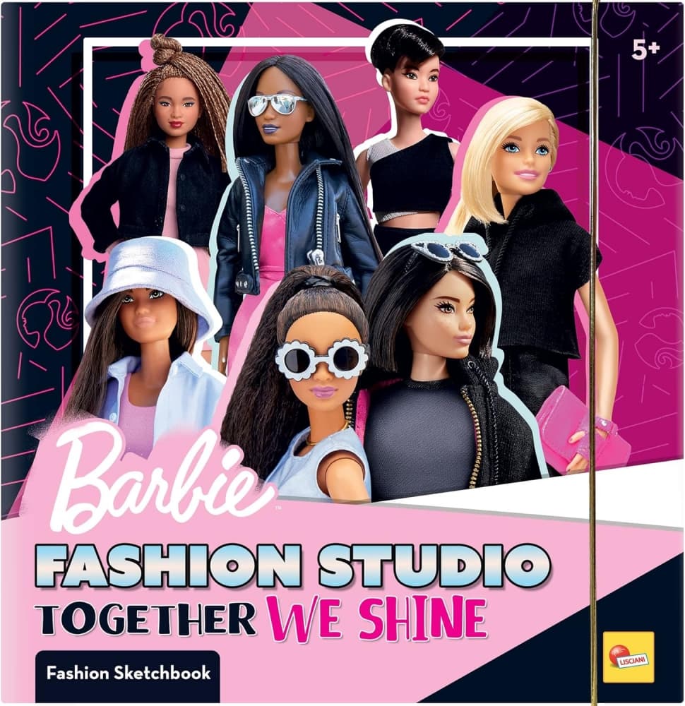 Craft Kit, Lisciani, Barbie, Fashion Studio Folder, Shine Together