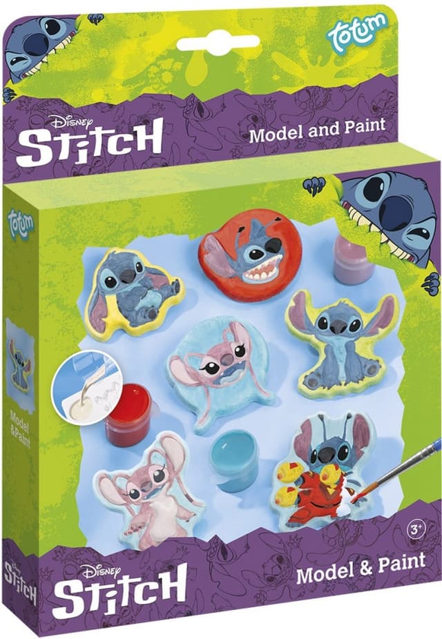 Craft Kit, Totum, Stitch, DIY Plaster Figures