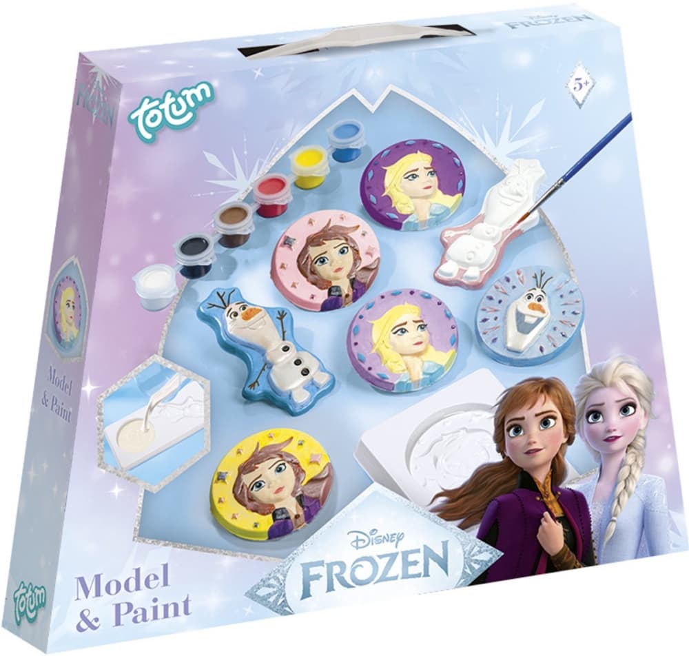 Craft Kit, Totum, Frozen, DIY Plaster Figures