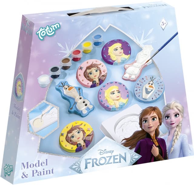 Творчески комплект, Totum, Frozen, Направи си сам гипсови фигурки