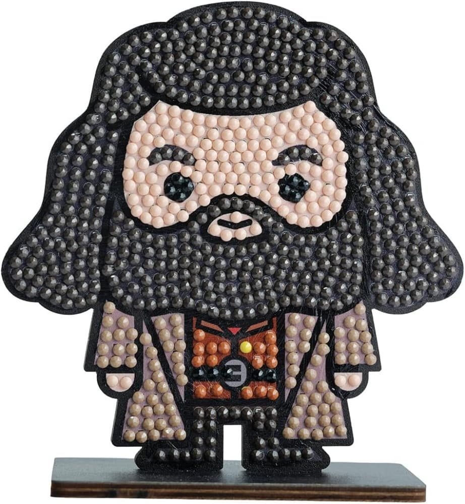 Diamond Embroidery Kit, Craft Buddy, Crystal Art Buddies, Rubeus Hagrid, 7 pcs