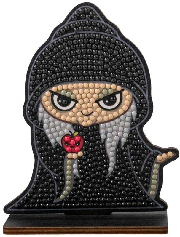 Diamond Embroidery Kit, Craft Buddy, Crystal Art Buddies, Wicked Witch, 7 pcs