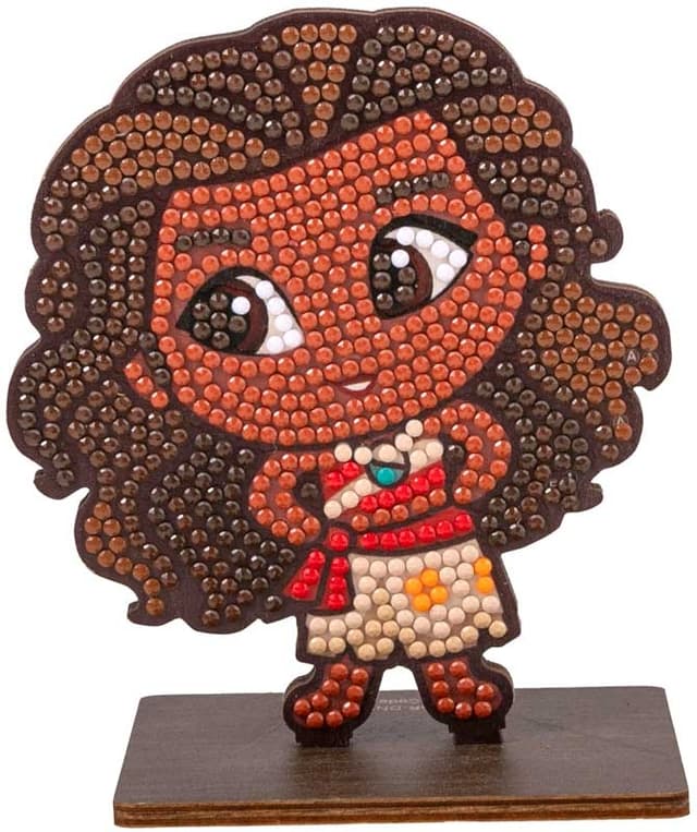 Diamond Embroidery Kit, Craft Buddy, Crystal Art Buddies, Moana, 7 pcs