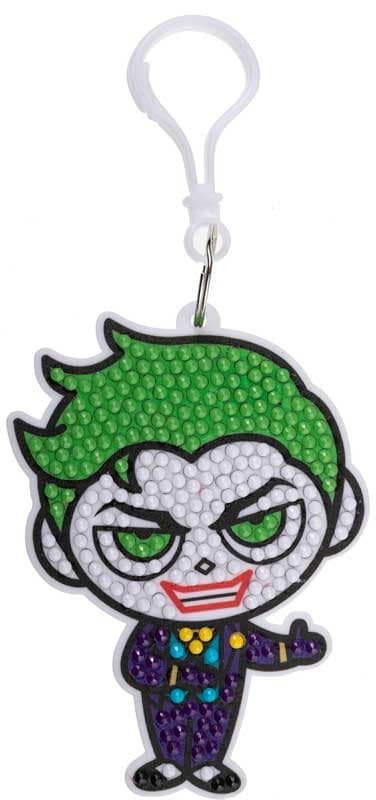 Комплект за диамантена бродерия, Craft Buddy, Crystal Art Bag Charms, Joker