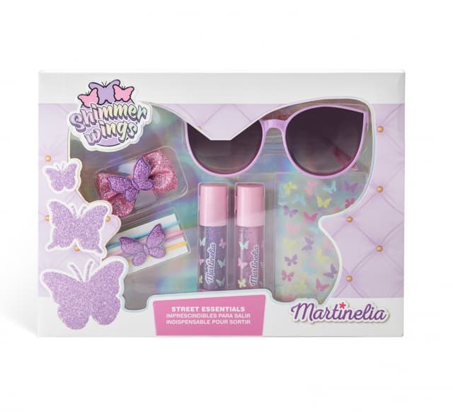 Козметичен комплект, Martinelia, Shimmer Wings, Street Essentials, 9 части
