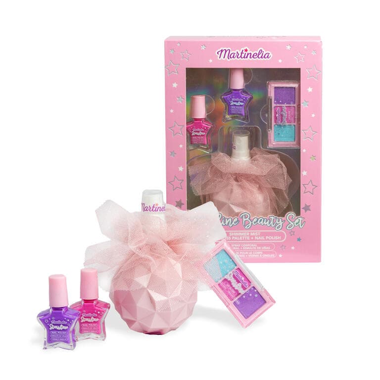 Cosmetic Set, Martinelia, Nail Polish, Eyeshadow and Shimmer Eau de Toilette