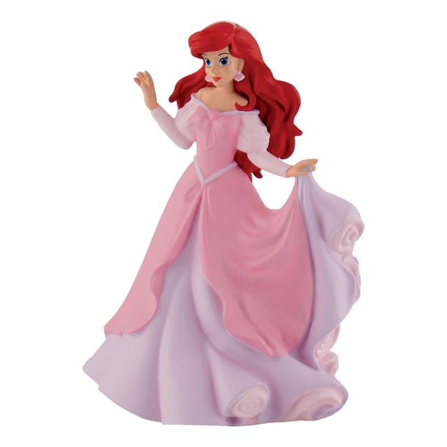 Collectible Figure, Walt Disney, Bullyland, Ariel in Pink Dress