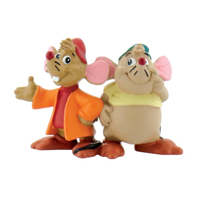 Collectible Figure, Walt Disney, Bullyland, Jaq and Gus, Cinderella