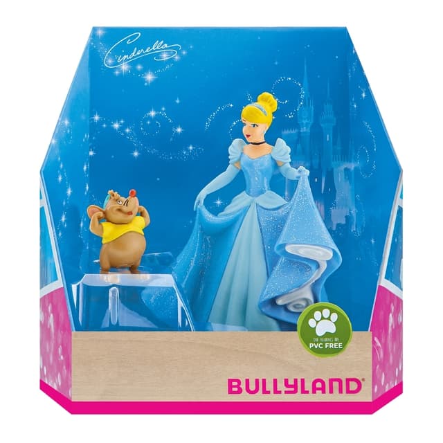 Collectible Figure Set, Walt Disney, Bullyland, Cinderella and Gus