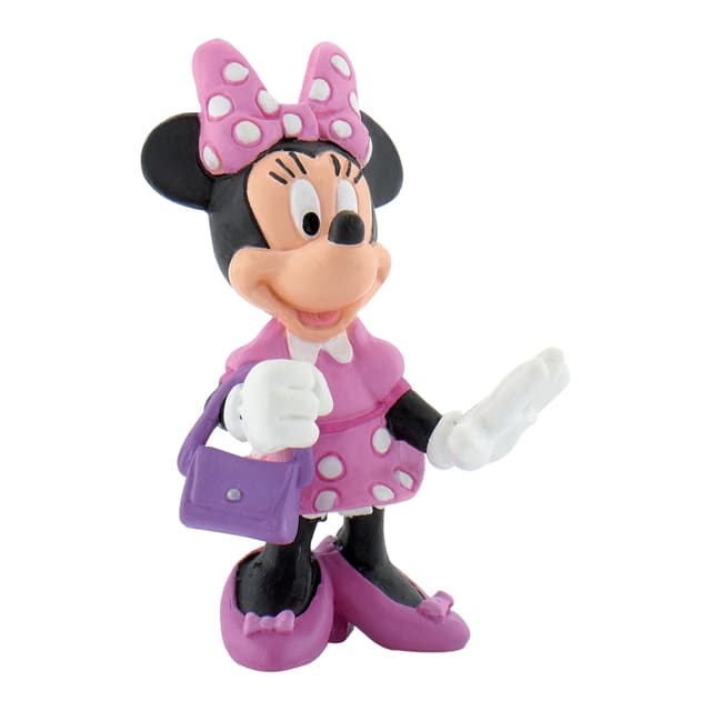Collectible Figure, Walt Disney, Bullyland, Minnie Mouse with Handbag
