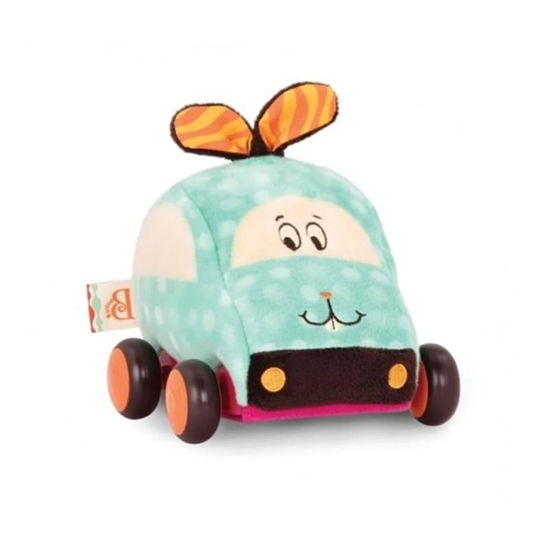 Children's Toy, Battat, Plush Car, Rabbit, 15 x 13 x 10 cm