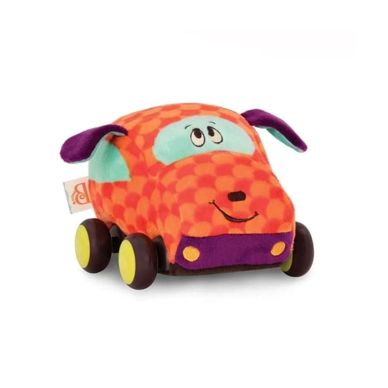 Children's Toy, Battat, Plush Car, Dog, 15 x 13 x 10 cm