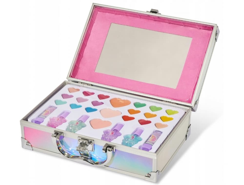 Cosmetic Set in Metal Case, Martinelia, Little Unicorn, 27 pcs