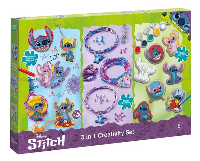 Craft Kit, Totum, Stitch, 3-in-1