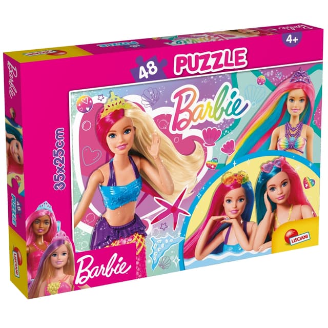 Puzzle, Lisciani, Barbie, I Feel Magical, 48 pcs