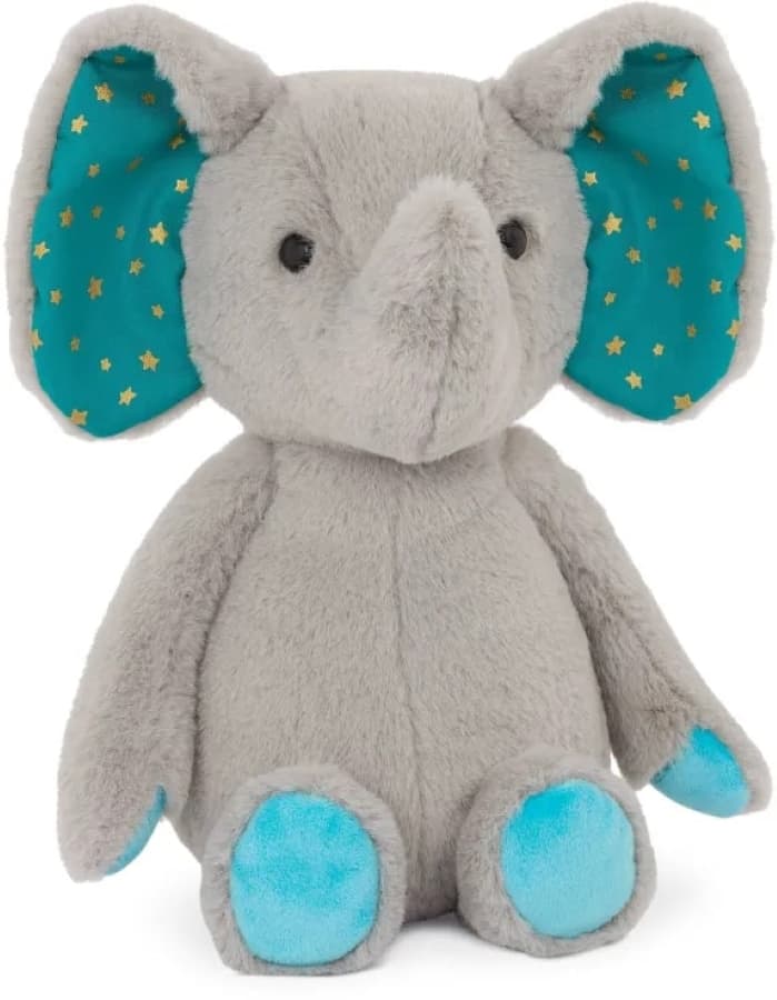Plush Toy, Battat, Elephant, 30 cm, Grey