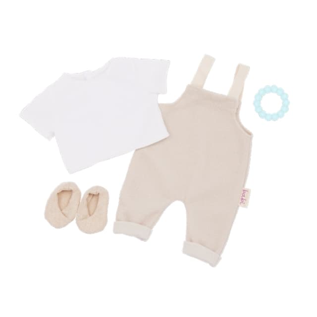 Doll Accessories Set, Battat, Lulla Baby, Dungaree Outfit, 4 pcs
