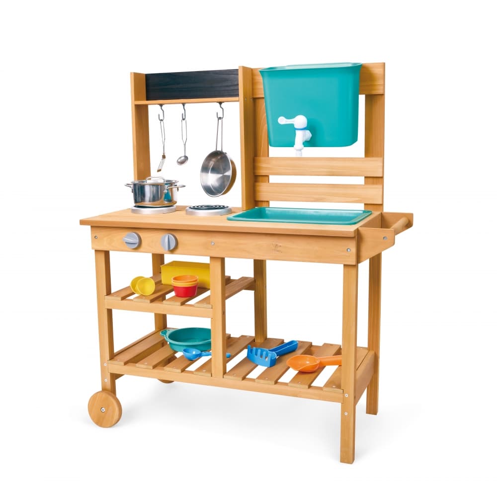 Children's Play Set, Hape, Outdoor Kitchen with Accessories