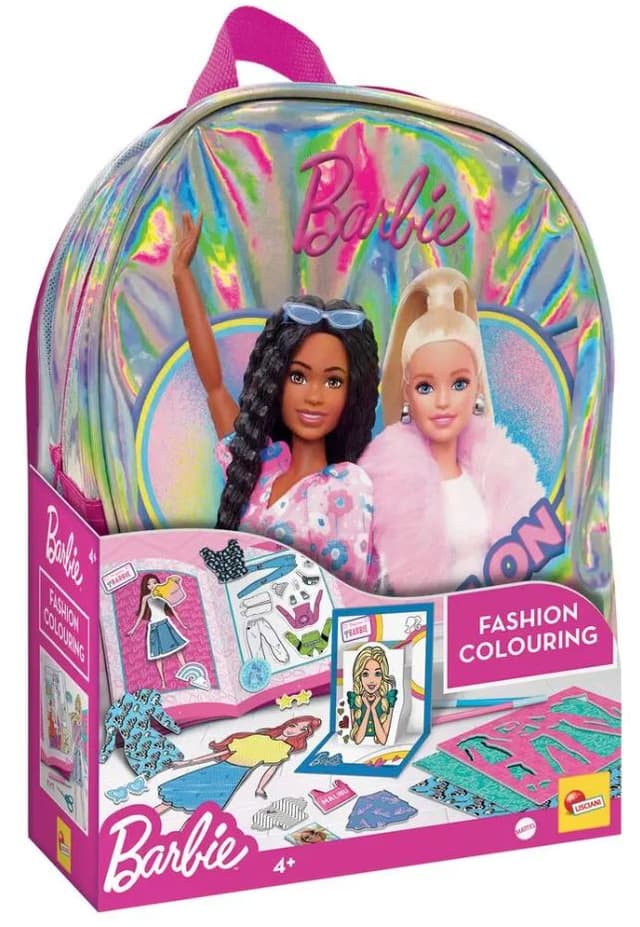 Creative Set, Lisciani, Barbie, 2-in-1 Backpack with Drawing Set