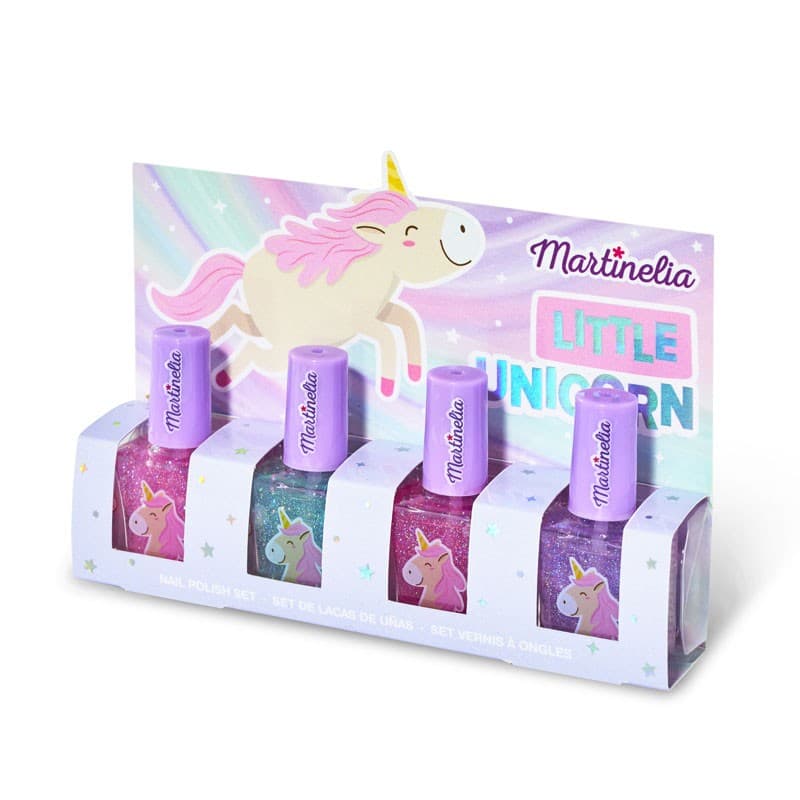 Nail Polish Set, Martinelia, Unicorn, 4 pcs