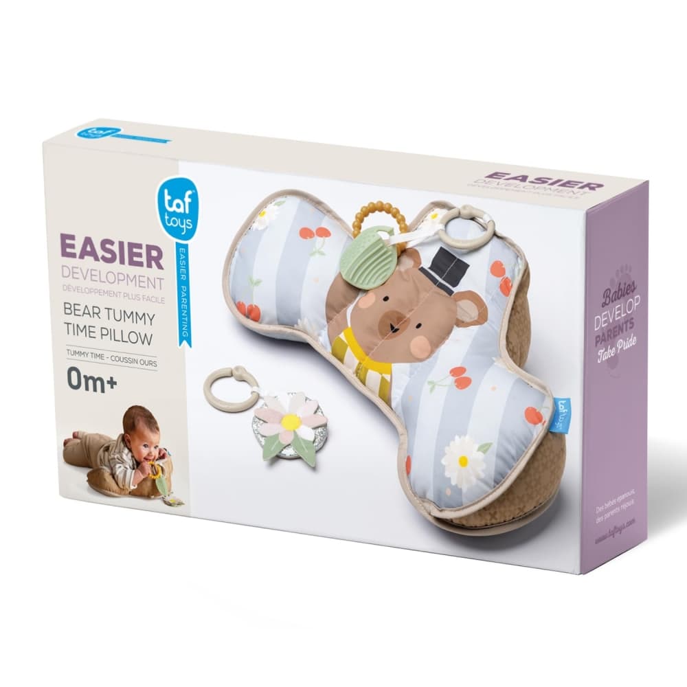 Plush Baby Pillow, Taf Toys, Bear, 40 x 27 x 11 cm