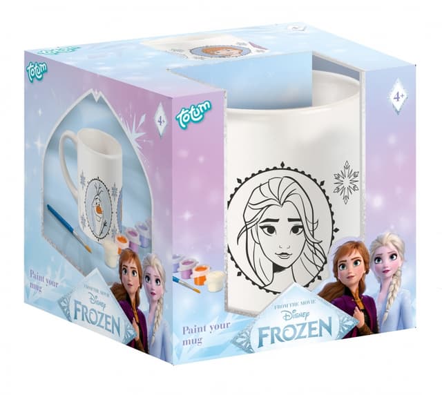 Творчески комплект, Totum, Frozen, Декорирай сам порцеланова чаша