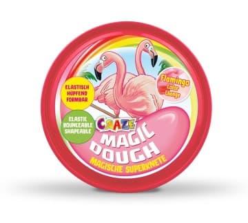 Magic Multicolour Modelling Clay, Craze, Flamingo, 80 g