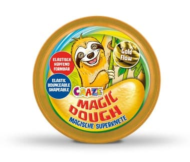 Magic Multicolour Modelling Clay, Craze, Sloth, 80 g