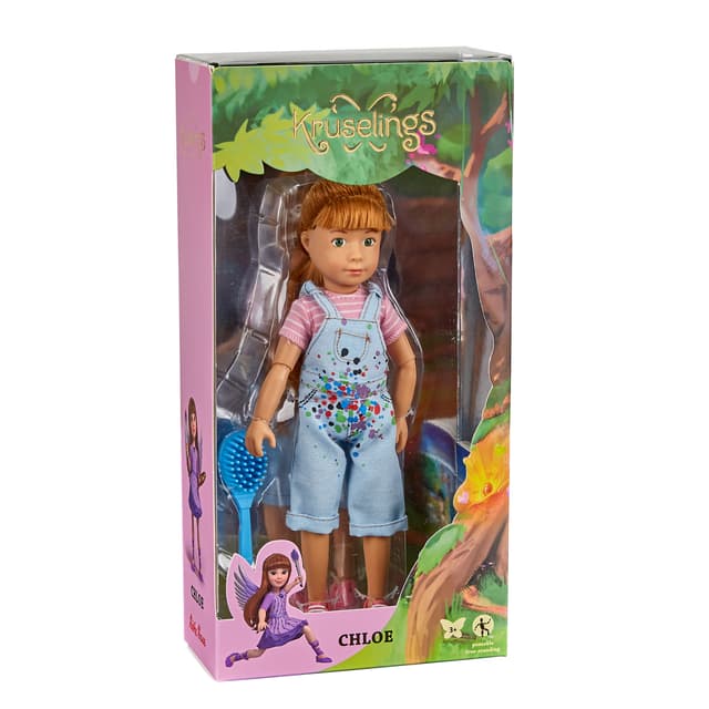 Doll with Accessories, Kuselings Doll, Chloe Artist, 29 cm