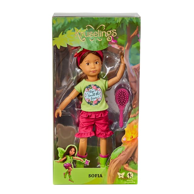 Doll with Accessories, Kuselings Doll, Sophia Gardener, 29 cm