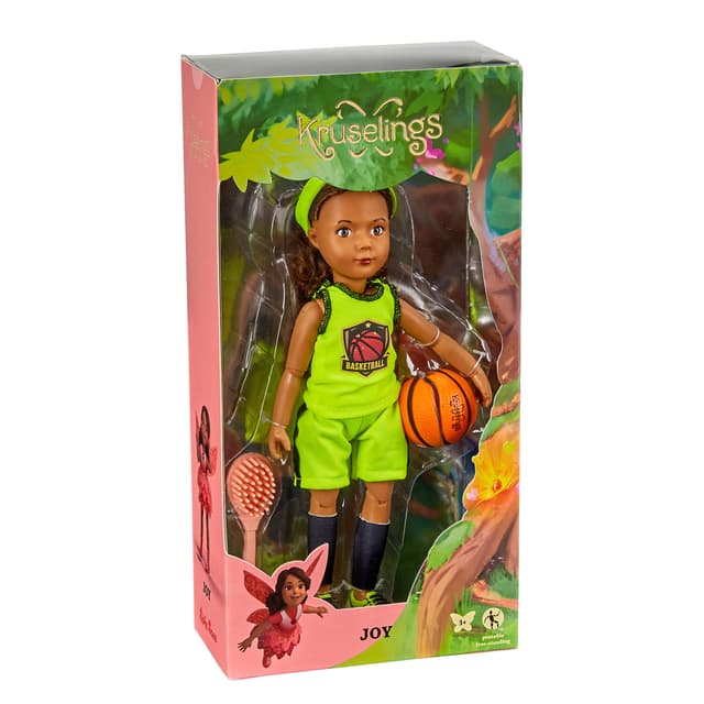 Doll with Accessories, Kuselings Doll, Joy Basketball Player, 29 cm