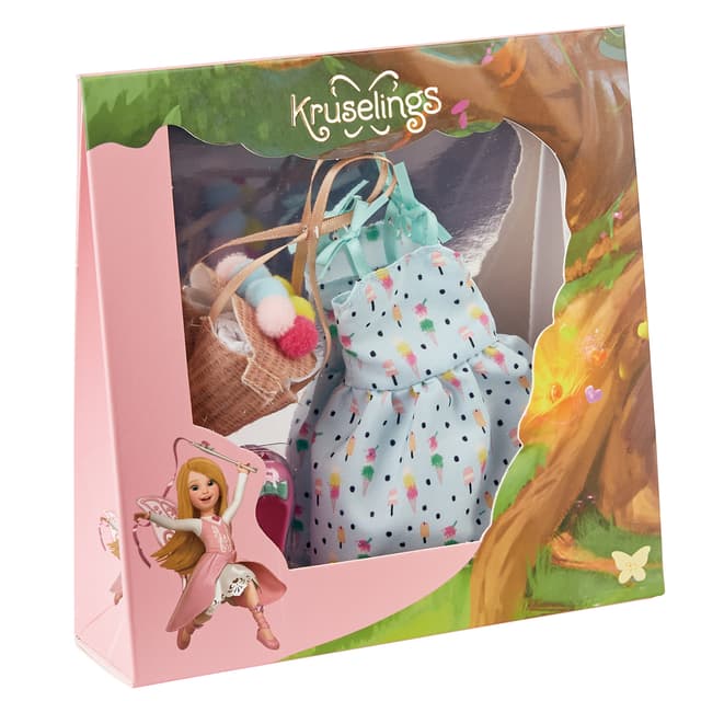 Doll Accessories, Kruselings Doll, Sweet Mint Girl, 16 cm