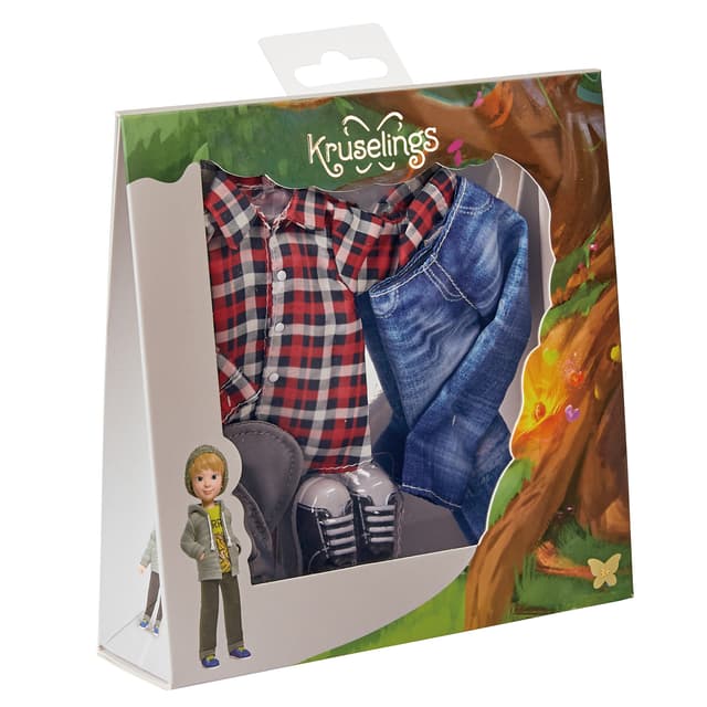 Doll Accessories, Kruselings Doll, Skater Outfit, 16 cm