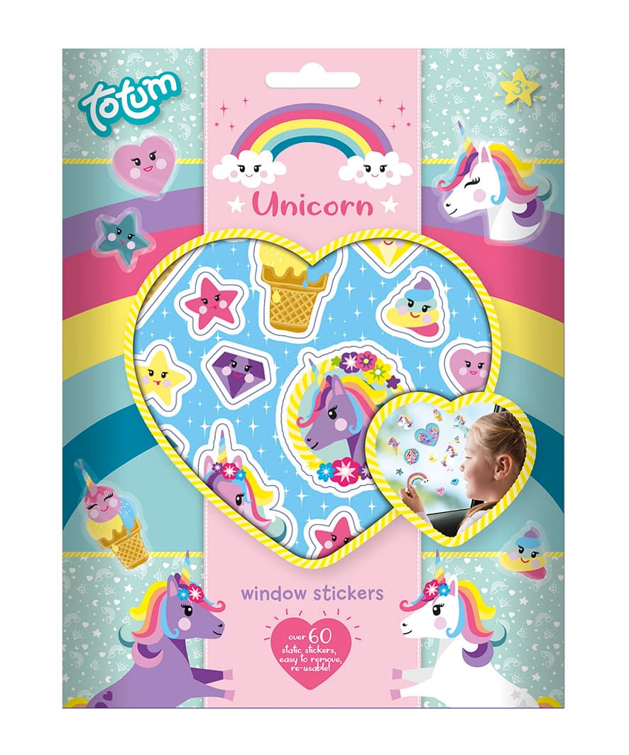 Sticker Set, Totum, Unicorn, Window Stickers