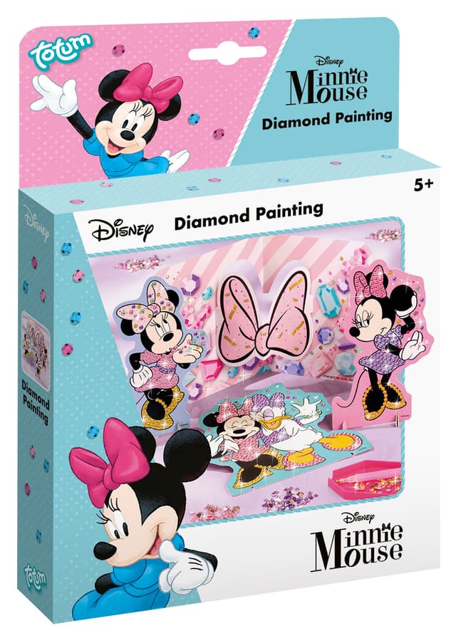 Творчески комплект, Totum, Minnie Mouse, Направи си сам картички с диаманти
