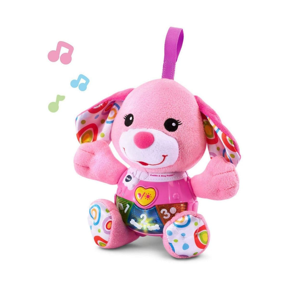 Interactive Toy, Vtech, Musical Plush Toy, Pink Puppy