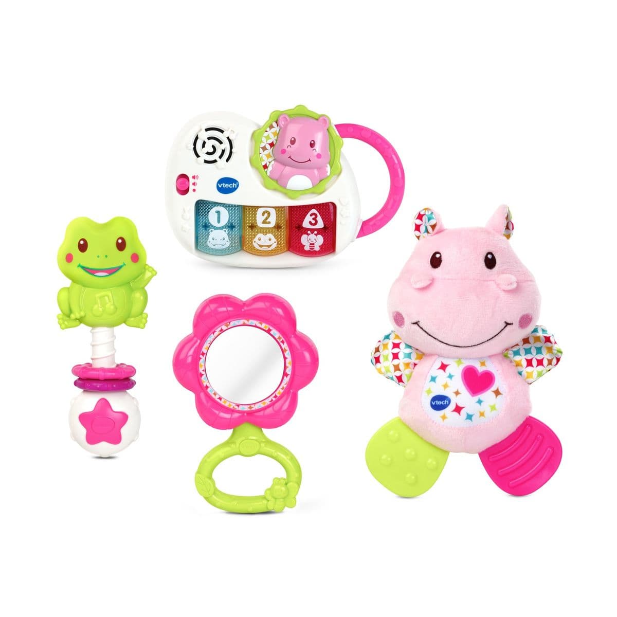 Interactive Toy, Vtech, Baby Gift Set, Pink