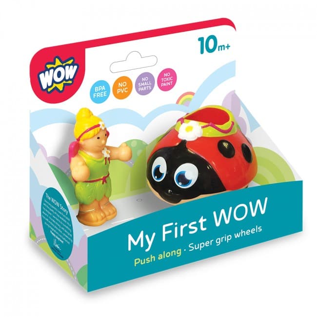 Figure Set, WOW Toys, Fairy with Ladybird