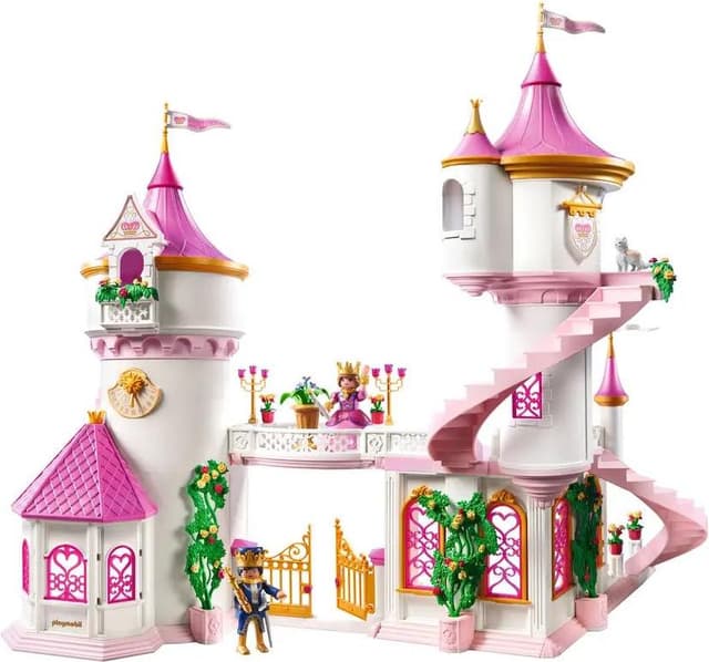 Playmobil - Замък на принцеса с кралска двойка