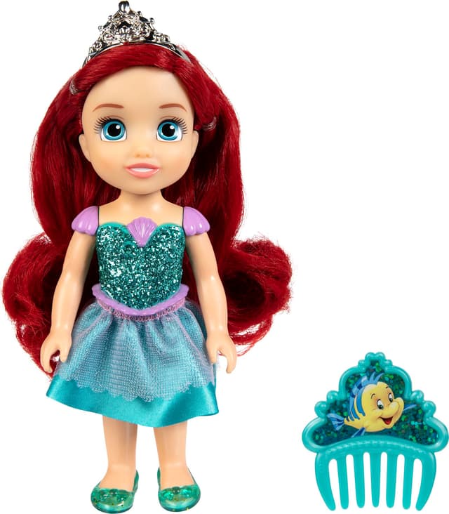 Disney Princess - Small Dolls with Long Hair and Accessories 15 cm, Assorted