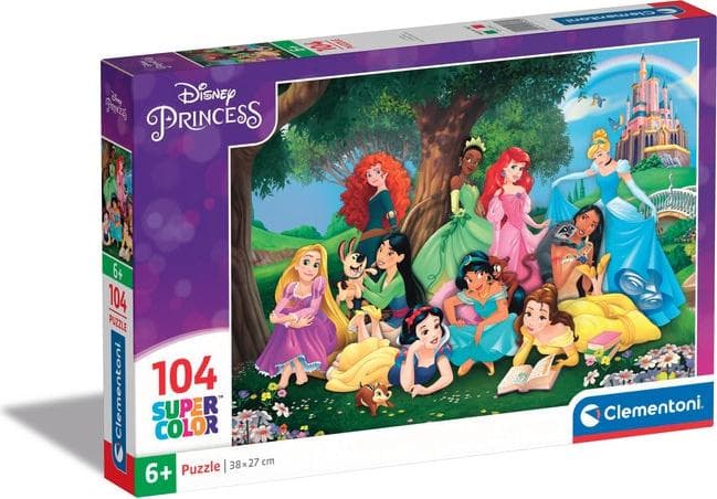 CLEMENTONI 104ч. Пъзел Disney Princess