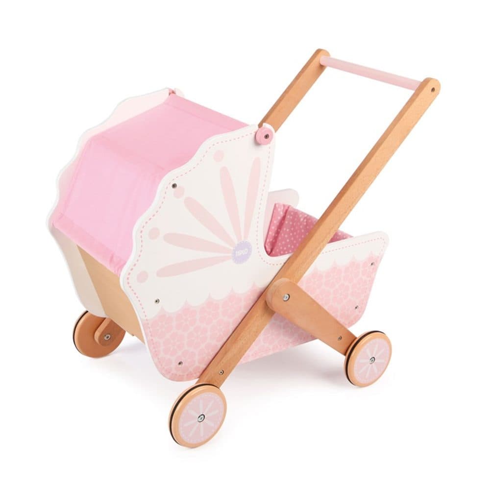 Wooden 3-in-1 Doll Pram