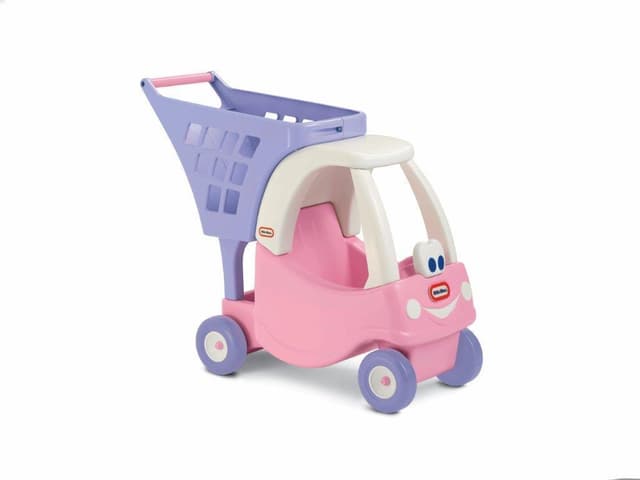 Детска количка за пазаруване Little Tikes, розова