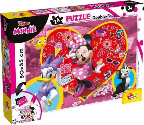 Детски пъзел Lisciani PLUS MINNIE 24ч. 73979