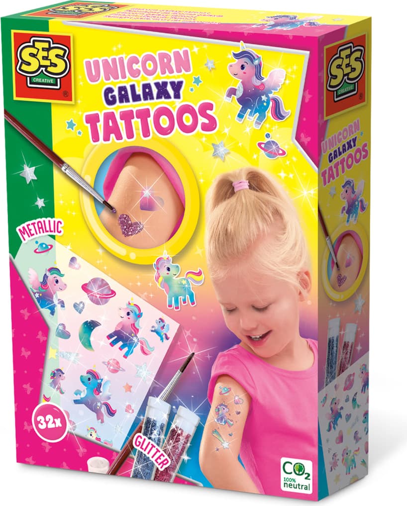 SES - Galaxy Unicorn Tattoos