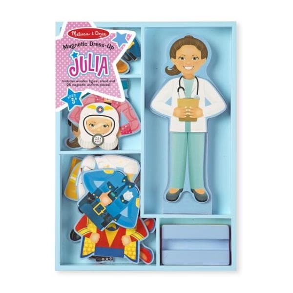 Melissa & Doug - Magnetic Dress-Up Doll - Julia