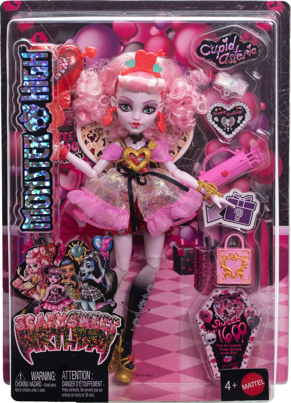 Кукла Monster High - Scary Sweet Birthday: Купид Астерия