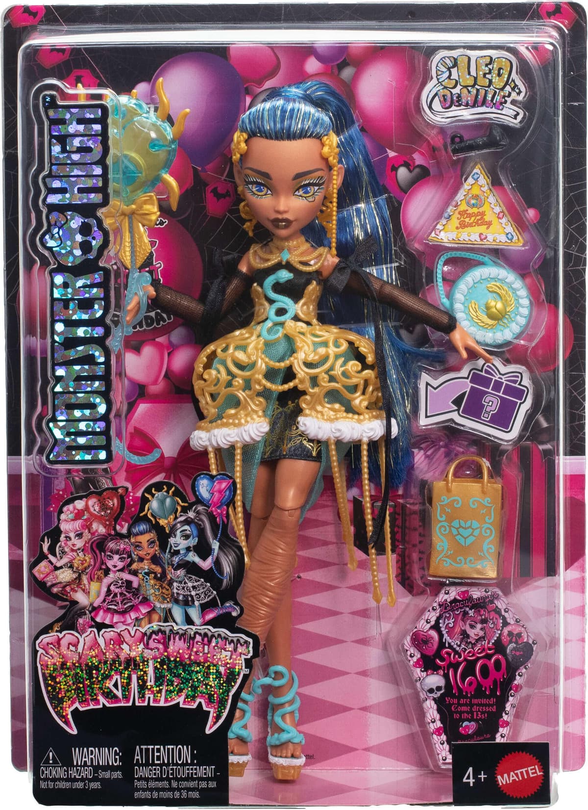 Monster High Doll - Scary Sweet Birthday: Cleo De Nile