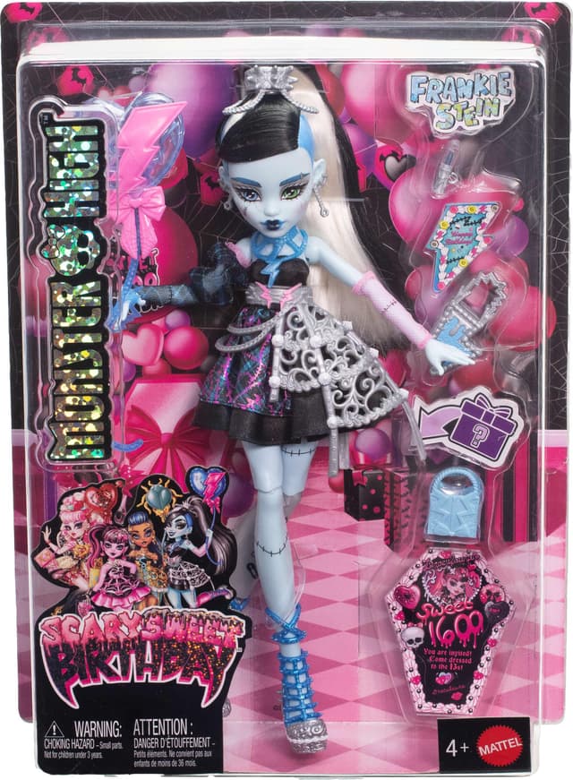 Monster High Doll - Scary Sweet Birthday: Frankie Stein
