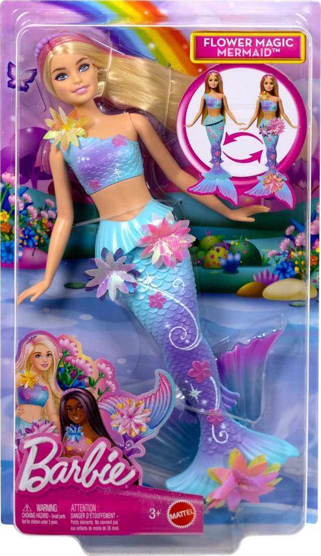 Barbie Doll - Magical Mermaid with Colour Magic, Blonde